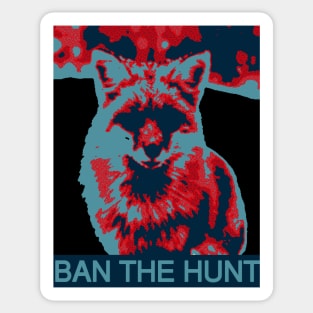 Stop Fox Hunting Sticker